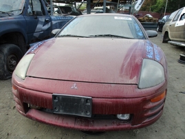 2000 MITSUBISHI ECLIPSE GT BURGUNDY 3.0L AT 163797